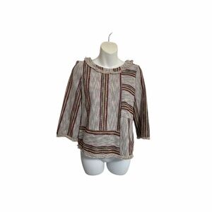 Current Air Multicolor Striped Blouse. NWT